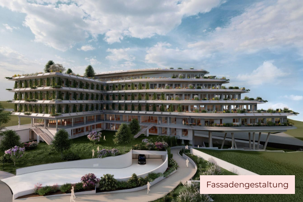 Das BW Green Building, an dem wir die Fassadengestaltung durchgeführt haben